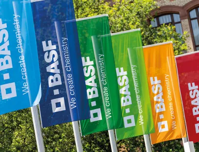 BASF Hauptsitz in Ludwigshafen, Bild: BASF BASF Hauptsitz in Ludwigshafen